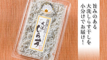 大洗 しらす 130g × 6パック (茨城県共通返礼品 大洗町) しらす しらす干し シラス シラス干し 魚介 離乳食 茨城県 大洗町 [CF006sa]