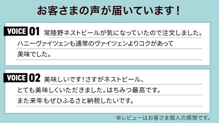 《 12/20入金分まで 年内 にお届け 》 常陸野ネストビール 桜川市限定 ハニーヴァイツェン 8本 セット [CJ009sa]