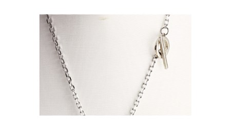 アウトドア with タンザナイト 原石 ☆ カラビナキーリング [AH087sa]