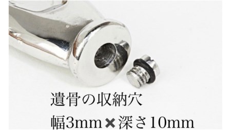 宝石屋が作った『ペットメモリースタンド（位牌）』◆50mmオーバル型ワイドタイプ ペット メモリアル [AH082sa]