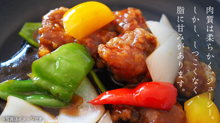 美明豚 角切り 500g ×2（計 1kg ） (茨城県共通返礼品 行方市)  [CV014sa]