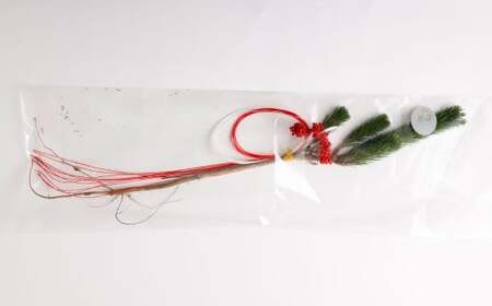 【2025年10月上旬~2026年3月下旬迄発送予定】水引飾り松 1本 寿松 松 5年物 水引 造花南天 南天 ハウス栽培 お正月 お祝い 引き出物 御中元 プレゼント