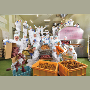 【12ヶ月定期便】らぽっぽファーム【工場直送】美腸大学いも1kg｜さつまいも 大学芋 芋 サツマイモ だいがくいも スイーツ お菓子 冷凍 美腸大学芋 人気 送料無料 茨城県 行方市 らぽっぽファーム（CQ-69）