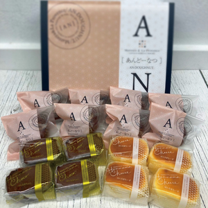 あんどーなつ８個とはんなまチーズ4個とはんなまちょこ４個のセット｜ケーキ お菓子 スイーツ チーズ チョコ はんなまチーズ はんなまチョコ あんこ あんドーナツ ドーナツ  人気 送料無料 茨城県 行方市(H-44-1)