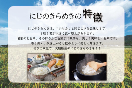 HA-4-1　★新米★【数量限定】R6年産 コシヒカリ 5kg＋にじのきらめき 5kg　茨城県産米　おいしさ食べ比べセット