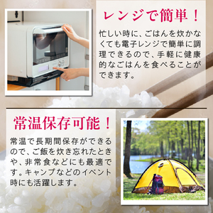 【最短翌日発送】 パックライス コシヒカリ 玄米 160g×18食｜パックライス スピード 茨城県 行方市(HE-6)