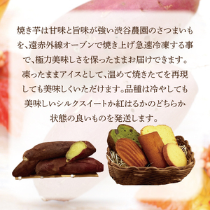 EI-2　焼き菓子・5色のミニモンブラン・行方産焼き芋セット