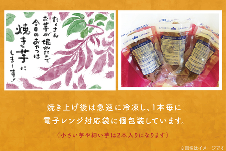 【2025年1月中旬より順次発送】熟成紅はるかの冷凍焼き芋約3kg＋おまかせ品種さつまいも　合計約3.3kg！(EY-4)