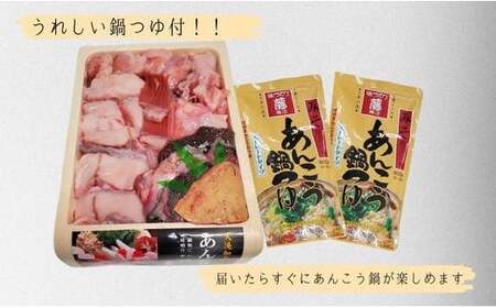 あんこう鍋セット（1kg＋つゆ600×2本）（茨城県共通返礼品/大洗町産）