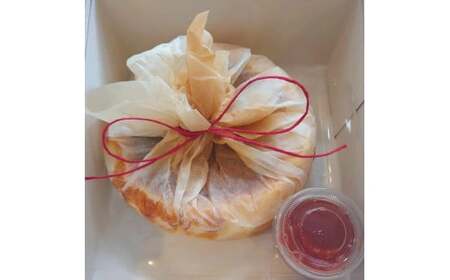 グルテンフリーチーズケーキ【ほこバスク】直径12cm（いちごソース付き）