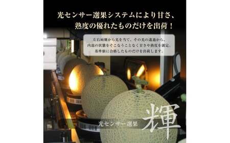 メロン めろん ＼光センサーで計測 糖度16度以上！／クインシー 【輝】2玉  茨城 鉾田 サングリーン旭 フルーツ 旬 プレゼント 人気 おすすめ 贈り物 甘い ヘルシースイーツ 産地直送 農業王国 赤肉 クインシーメロン 輝 特秀 赤 5月以降発送