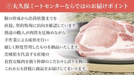 【 常陸の輝き 】 豚 切り落とし＆挽肉 贅沢セット 各500g×2パック （合計約2kg） (茨城県共通返礼品) 