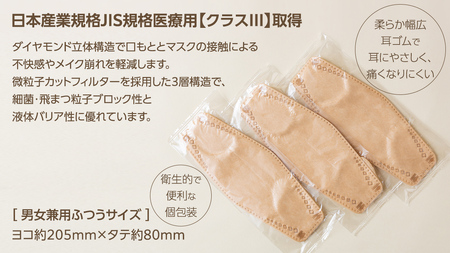 医療用マスク サージカルダイヤモンドマスク ふつうサイズ 30枚×10個セット