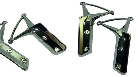 Z900RS メッキフロントフェンダーステー