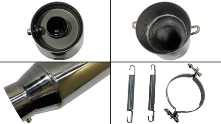 チタンサイレンサー（樽型） 60.5π