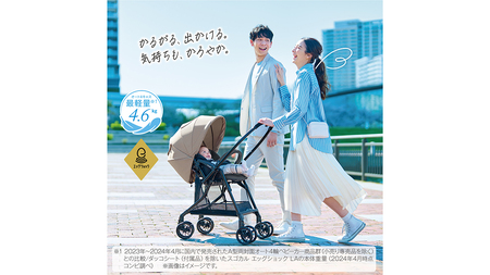 【 コンビ 】スゴカル エッグショック LA （グレーアイボリー）119767