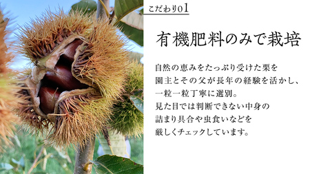 熟成で糖度の上がった 粗むき栗 1kg (200g × 5) ( 冷凍真空包装 )