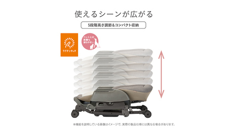 【 コンビ 】 ネムリラ Auto DR グレー (GL) 119879