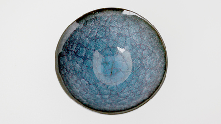 【氷裂貫入青瓷】抹茶茶碗 （小野寺裕司 作）
