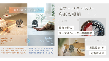 LAVINO エアーバランス ヒーターサーキュレーター LAVINO ラビーノ 