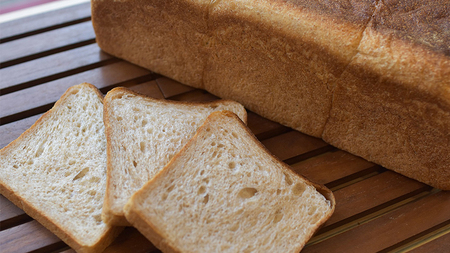 全粒粉 食パン 2本（3斤分×2）【 国産小麦粉 国産全粒粉 】【卵、乳不使用】