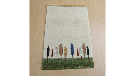  【限定1品】ギャッベ ルリバフ 125×81cm
