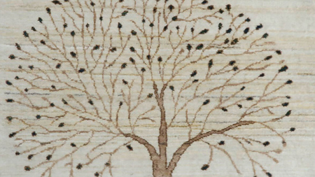  【限定1品】ギャッベ ルリバフ 123×78cm