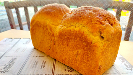 くるみ 食パン 1本（2斤分） パン 朝ごはん 朝食 おやつ 国産 小麦粉 全粒粉 乳不使用 卵不使用 ブレッド 大容量 サンドイッチ