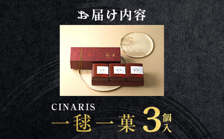 587 一毬一菓（3個入） CINARIS