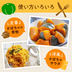 小分け カット済み かぼちゃ 冷凍 1.8kg（300g×6）北海道森町産 かぼちゃ カボチャ 野菜 小分け カット済み 冷凍 mr1-0941