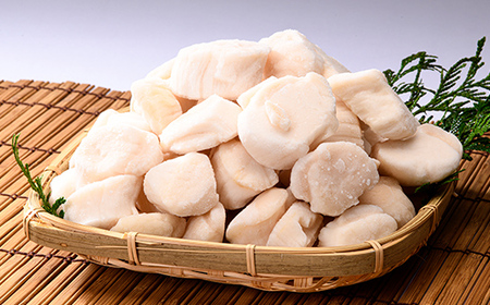 【訳あり】冷凍ホタテ貝柱 500g【旨味凝縮】 ＜ワイエスフーズ＞ 小分け チャック付き 海鮮丼 森町 魚貝類 帆立 ホタテ ほたて 魚介類 貝 ふるさと納税 北海道 mr1-1158