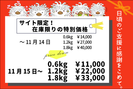 【12月25日決済確定分まで年内発送】カジマ×ますよね！ カット済 生本ずわいがに 1.2kg （600g×2箱） ズワイガニ ズワイ蟹 ずわい かに かに足 蟹足 足 かに脚 蟹脚 脚 かに爪 蟹爪 爪 かに爪下 蟹爪下 爪下 かに肩 蟹肩 肩 かに鍋 蟹鍋 かにしゃぶ 蟹しゃぶ_AF095-2