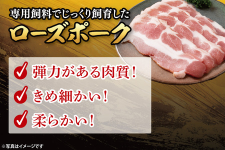 豚肉 ローススライス 3kg 【2026年9月発送予定】 ( 茨城県共通返礼品・茨城県産 ) _CY060-9