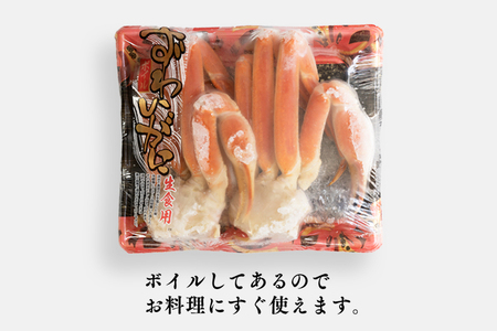 【12月25日決済確定分まで年内発送】ボイル 本ずわいがに 2肩 500g × 1 カジマ ずわい蟹 ズワイガニ ずわいがに かに カニ 蟹_AF014