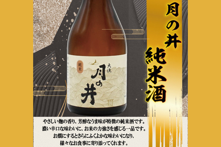 月の井　300ml３本セット　純米吟醸・純米酒・本醸造辛口 大洗神磯の日の出_AW054