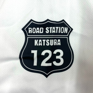 オリジナルワッペン入りTシャツ(白)　Lサイズ (AF021)