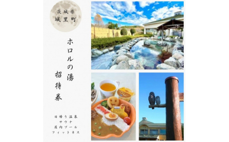 ホロルの湯　招待券 3枚 (BG002)