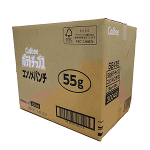 ポテトチップス カルビー のりしお 55g×16袋 (BG028)