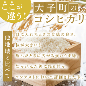 【3ヶ月定期便】大子産米 コシヒカリ（精米）2kg×3回|茨城県 大子町 こしひかり 白米 令和7年産 食味値 コンテスト(AV038)