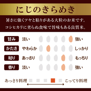 茨城県産にじのきらめき　精米　20kg｜精米 定期便 お米 米 こめ コメ ごはん 白米 阿見町 茨城県 茨城県産 茨城県産米 安心 安全 送料無料 国産 人気 数量限定 高評価（85-190）