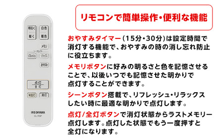 41-30スピーカーシーリングライト 8畳 CEA-2108DLSP【アイリスオーヤマ