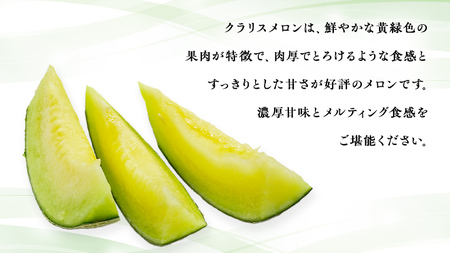 メロン クラリスメロン 秀品 1箱 2玉 2026年発送 先行受付