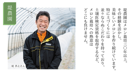 メロン タカミメロン 秀品 1箱 2玉 八千代町産 先行予約