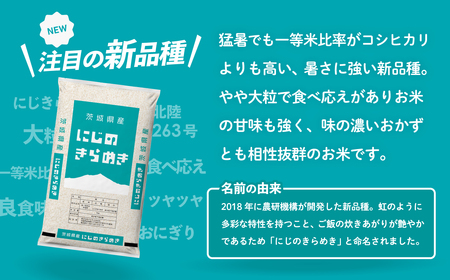 令和6年産 にじのきらめき スピード発送 米 お米 20kg (5kgx4袋) 令和6年産 令和6年産 令和6年産