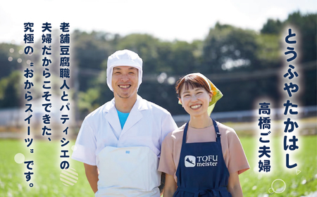 とうふやたかはし おからドーナツ（かぼちゃ味）【10個セット】 [DE006ya]