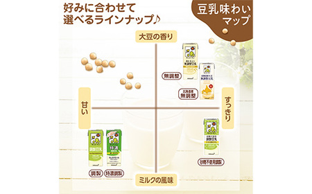 豆乳 豆乳飲料 バナナ 200ml×54本 【定期便3回】 キッコーマン 【価格改定】