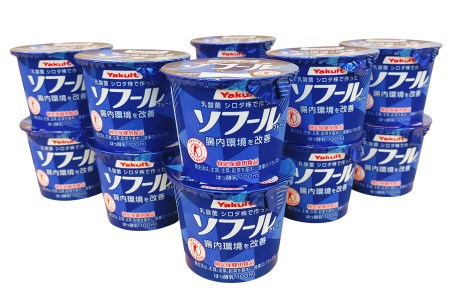 【2605-0311】[ヤクルト] ソフール (プレーン) 16個セット
