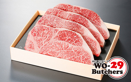 K2022【茨城県共通返礼品】WO-29Butchers 常陸牛 サーロインステーキ 600g(300g×2枚)