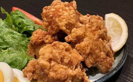 K1575 若菜亭の特製から揚げ(国産もも肉) 2kg ご家庭で揚げるだけパック ※にんにく不使用 生冷凍