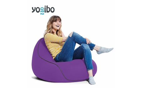 K2241 Yogibo Lounger ヨギボー ラウンジャー 【パープル】 | 茨城県境町 | ふるさと納税サイト「ふるなび」